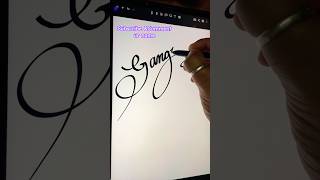 Best in calligraphy name signature [upl. by Asselam]