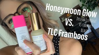 HONEYMOON GLOW VS TLC FRAMBOOS  Ingredient Cost and Trial Comparison [upl. by Forras321]