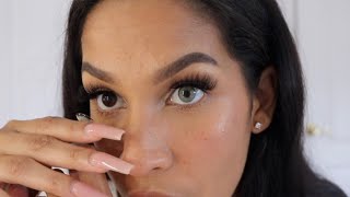 BEST COLORED CONTACTS  SOLOTICA LENS REVIEW on brown eyes [upl. by Cerf]