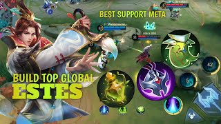 ESTES VS DIGGIE  ESTES BEST BUILD 2024  BUILD TOP GLOBAL ESTES  MLBB [upl. by Fatima657]