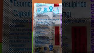 Esomeprazole amp Levosulpiride Capsules 40mg75mg health janaushadhi medicine capcutedit [upl. by Naillij]