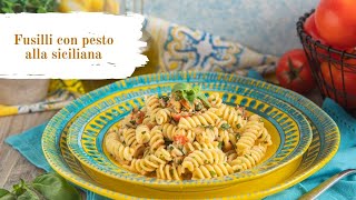 Fusilli con pesto alla siciliana [upl. by Sanfred226]