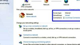 Windows 7 HomeGroup Networking Howto [upl. by Moorish959]