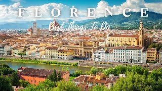 FLORENCE ITALY 2024  Best Things To Do  MustSee Spots amp Tips [upl. by Denna190]