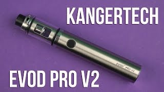 Распаковка Kangertech Evod Pro V2 Silver KNGEVPR2SS [upl. by Akihsay]