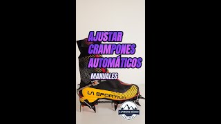 Ajuste crampones automáticos [upl. by Brazee]