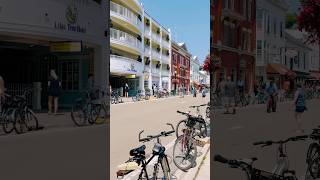 Mackinac Island Main Street Travel outdoors [upl. by Ayekan]