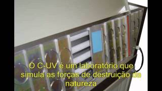 CUV  Teste de Intemperismo e Solidez a Luz [upl. by Ifok]