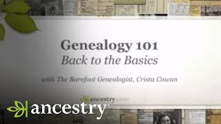 Back to the Basics Genealogy 101  Ancestry [upl. by Hamrah742]