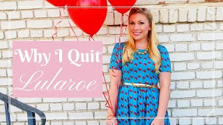 EXPOSING LULAROE  Why I Quit Selling Lularoe Things the LulaRich Documentary Left Out [upl. by Odnumyar235]