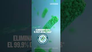 LISTERINE® Protege TOOODA tu boca eliminando hasta el 999 de bacterias [upl. by Akeret]