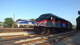 Metra 421 Horn Show Meets Metra 83 And 99 At Fox Lake IL [upl. by Hymie119]