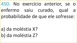 QUESTÃO 450  PROBABILIDADE [upl. by Cati]