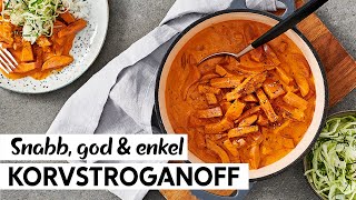 Hur du lyckas med en riktigt god korvstroganoff [upl. by Harrell]