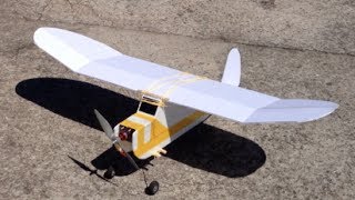 OLD FOGEY  Maiden Flight  Scratch Build [upl. by Nnylyma281]