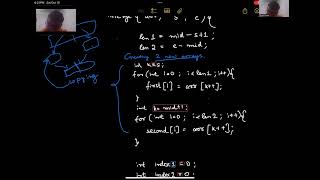 Merge Sort Algorithm Tarun UCSD MSDS [upl. by Hajidahk467]