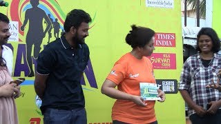 Actors participate in Unity Marathon [upl. by Sellers]