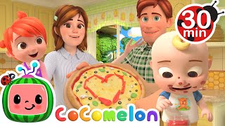 Pizza Song  CoComelon Nursery Rhymes amp Kids Songs  Learn About Cooking for Kids [upl. by Norb]