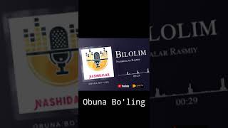 ozbekcha nashida  nashidalar toplami  obuna boling [upl. by Lairbag]