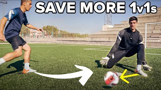 ULTIMATE 1v1 saving goalkeeper tutorial by Courtois [upl. by Zimmermann]