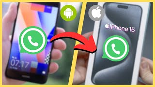 Come TRASFERIRE WHATSAPP da Android a iPhone SENZA RIPRISTINARE le impostazioni [upl. by Dranel]