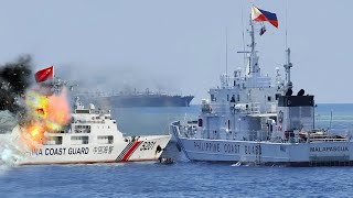 China ShockedOctober 8 2024 Philippine and China Ships face to face in the West Philippines Sea [upl. by Brynn]