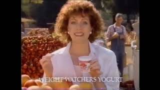 Weight Watchers Yogurt Commercial featuring Lynn Redgrave 1987 [upl. by Collimore]