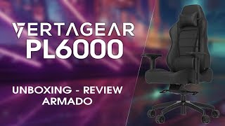 ¿La Silla Gamer más grande y cómoda PL6000 de VERTAGEAR [upl. by Aretak]