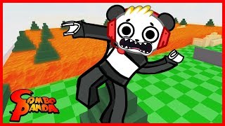 Roblox Floor is Lava AT THE PLAYGROUND Lets Play with Combo Panda [upl. by Otrebcire197]