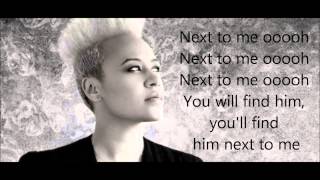 Emeli sande  Next to me  lyrics [upl. by Namruht182]