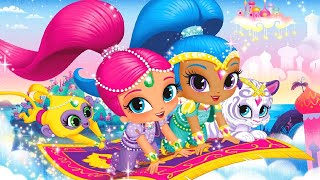 Shimmer and Shine The Great Zahramay Falls Race  Best Fun Educational Toddlers Cartoon Games HD [upl. by Tybi]