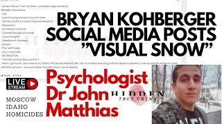 BREAKING ONLINE POSTS of BRYAN KOHBERGER Uncovered Docs in health forum visualsnow [upl. by Rabiah]