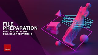 Mimaki File Preparation for TextureBased Full Color 3D Printing [upl. by Schlessinger115]