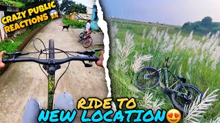 Ride To New Location😍 With Crazy Stunts 😱 [upl. by Noirda]