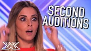 ACTS Return for SECOND Auditions on The X Factor UK  X Factor Global [upl. by Lemuel]