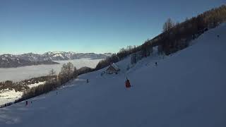 Ein unvergesslicher Blick von der Bergstation im Skigebiet Hinterstoder [upl. by Seabrooke]