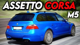 BMW M5 E61 V10 Touring in Assetto Corsa [upl. by Laughton]