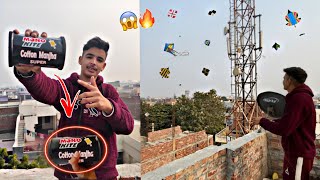 MONOKITE FIGHTER🧵 UNBOXING💥 flying big Kites😱 Monokite vs Monofill [upl. by Donadee6]