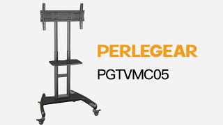 StepByStep Installation Guide for Perlegear PGTVMC05 Mobile TV Cart [upl. by Seth]