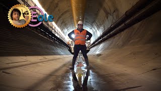 🚇 A lintérieur dun tunnelier sous Paris  Le tunnel du chantier Eole RER E  MB [upl. by Rese410]