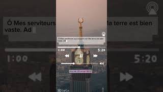 magnifique recitation du coran coran recitationquran muslim islam [upl. by Atnas]