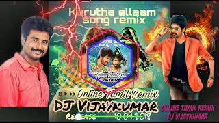 Karuthavenlaam song remix tamil  Tamilremixsong  Velaikkaran  Sivakarthikeyan  by Onlin [upl. by Brunella]