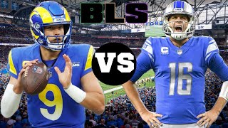 Lions vs Rams LIVE STREAM REACTION [upl. by Ynnoj208]