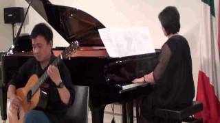 Astor Piazzolla quotOblivionquot for Duo Guitar Piano Rearr by Michael Gunadi Widjaja [upl. by Ballman]