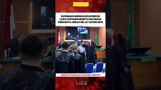 DIDUGA SUDIRMAN DI DOR SAAT DI SEL TAHANAN sudirman ipturudiana sidangpk kasusvina vinacirebon [upl. by Rolan536]