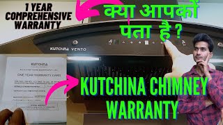 kutchina chimney warranty  chimney warranty  kitchen chimney warranty [upl. by Nnyla]