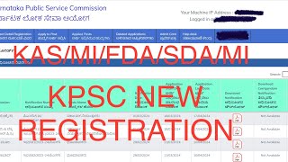 How to apply kasKPSC KASFdaSDA exam Karnatakahow to apply kpsc gazetted probationer [upl. by Odlaumor]