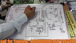 LED TV SMPS circuit diagram explanation in telugu 9000000981 [upl. by Yerak]