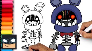 How To Draw Ignite Bonnie  Five Nights at Freddys [upl. by Emil]