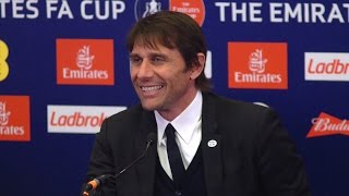 Chelsea 42 Tottenham  Antonio Conte Full Post Match Press Conference  FA Cup SemiFinal [upl. by Aisanat636]